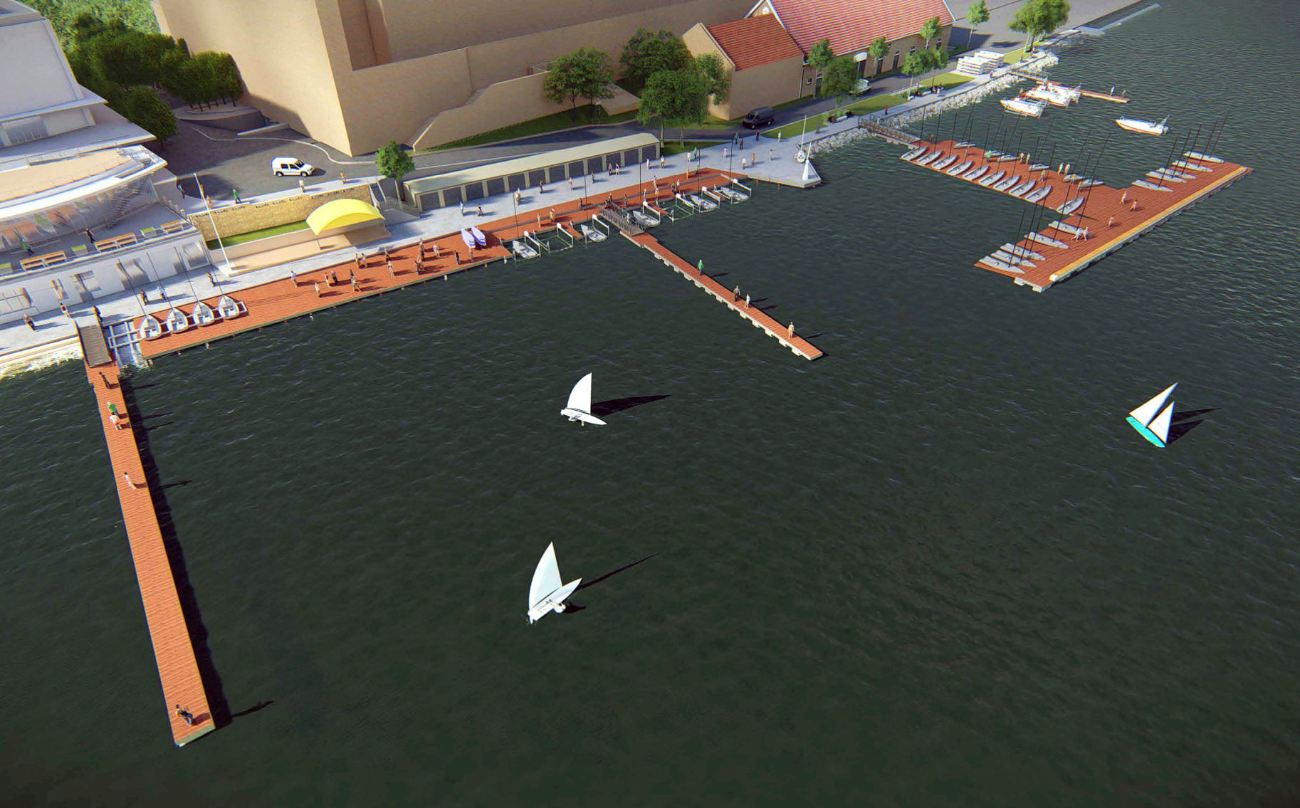 Marina Rendering